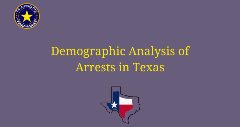 Demographic Analysis of Arrests in Texas