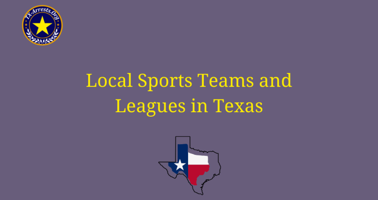 Local Sports Teams and Leagues in Texas