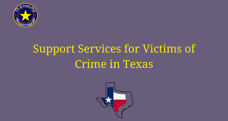Support Services for Victims of Crime in Texas